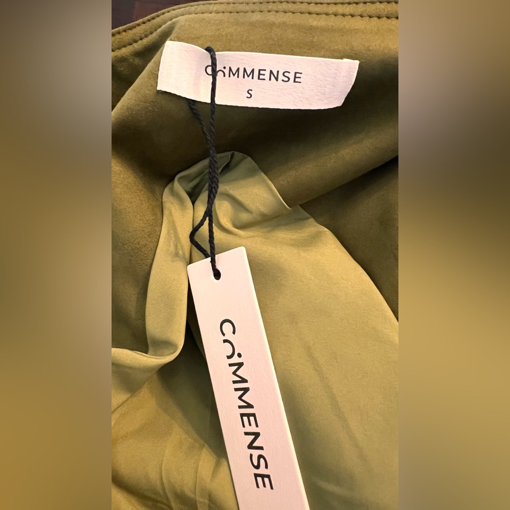 Commense polyester suede effect metal button mini… - image 8